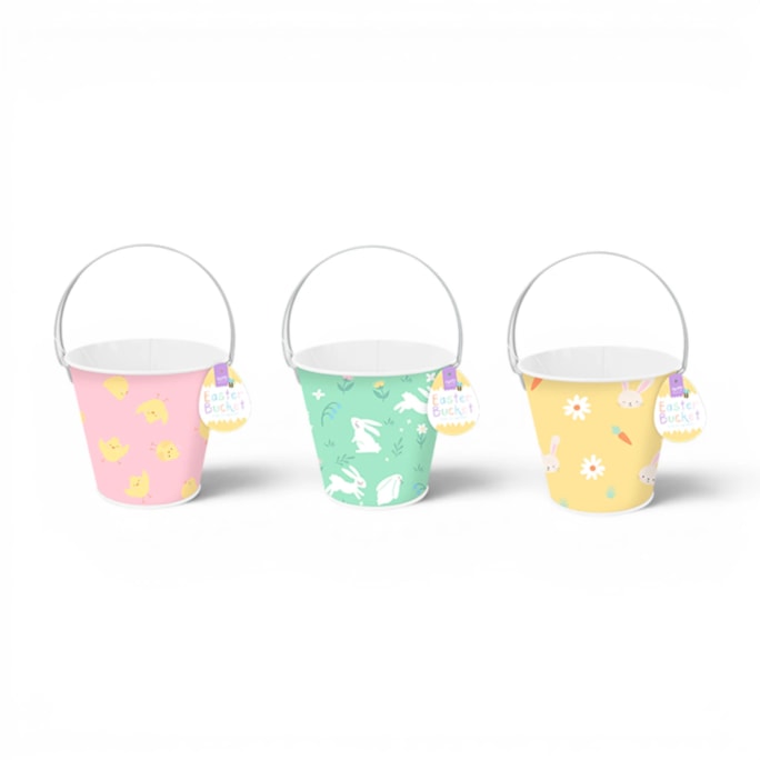 Wholesale Metal Easter Treat Bucket | Wholesale Direct