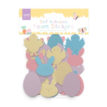 Wholesale Self-Adhesive Assorted Foam Stickers | Wholesale Direct