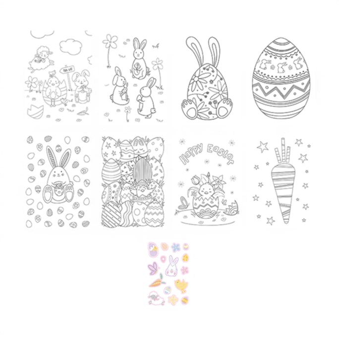Wholesale Easter Colouring Set | Wholesale Direct