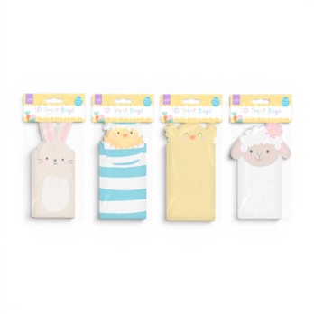 Wholesale Easter 3D Character Treat Bags 6pk | Wholesale Direct