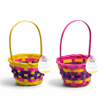 Wholesale Easter Large Woven Treat Basket | Wholesale Direct