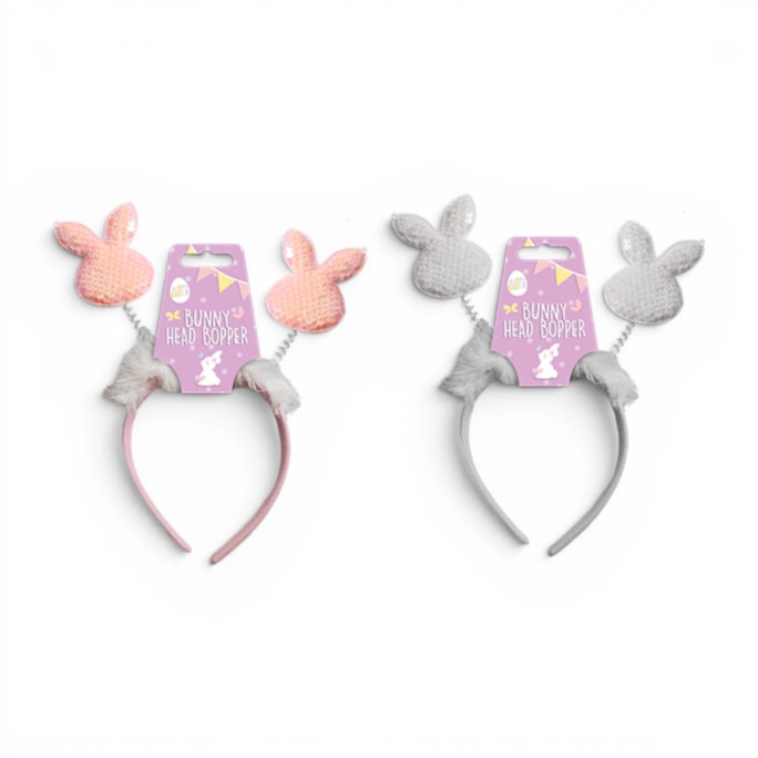 Wholesale Easter Sequin Bunny Head Boppers | Wholesale Direct Wholesale Easter Sequin Bunny Head Boppers | Wholesale Direct