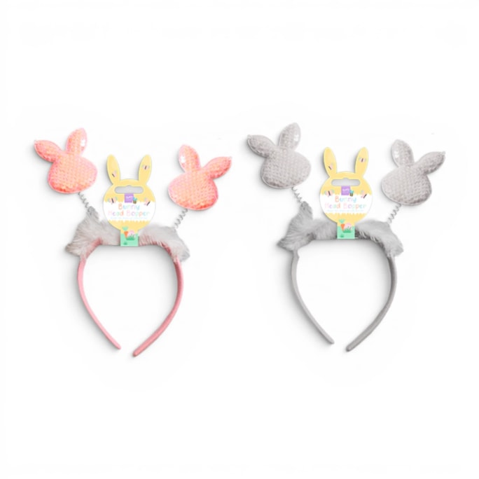 Wholesale Easter Sequin Bunny Head Boppers | Wholesale Direct Wholesale Easter Sequin Bunny Head Boppers | Wholesale Direct