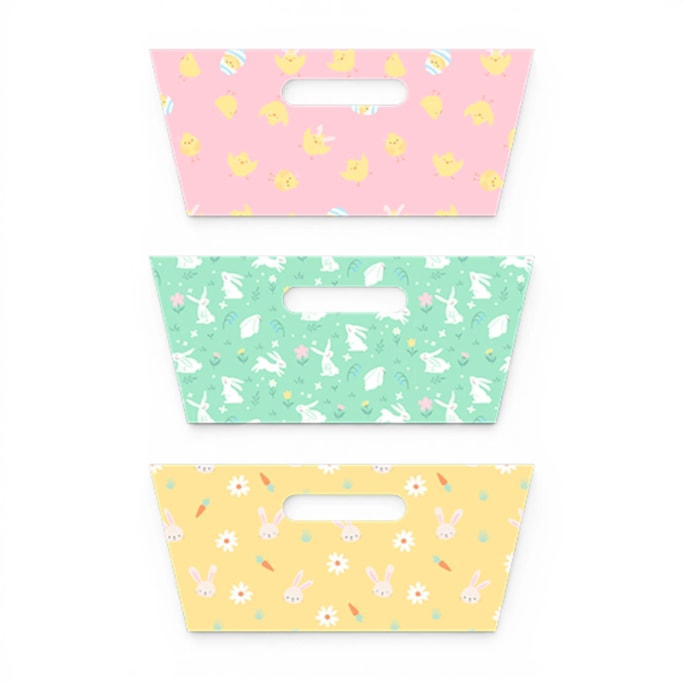 Wholesale Easter Rectangle Printed Hamper Tray | Wholesale Direct Wholesale Easter Rectangle Printed Hamper Tray | Wholesale Direct