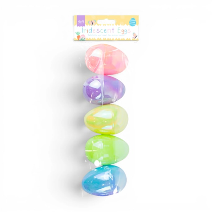 Wholesale Iridescent Fillable Eggs 5pk | Wholesale Direct