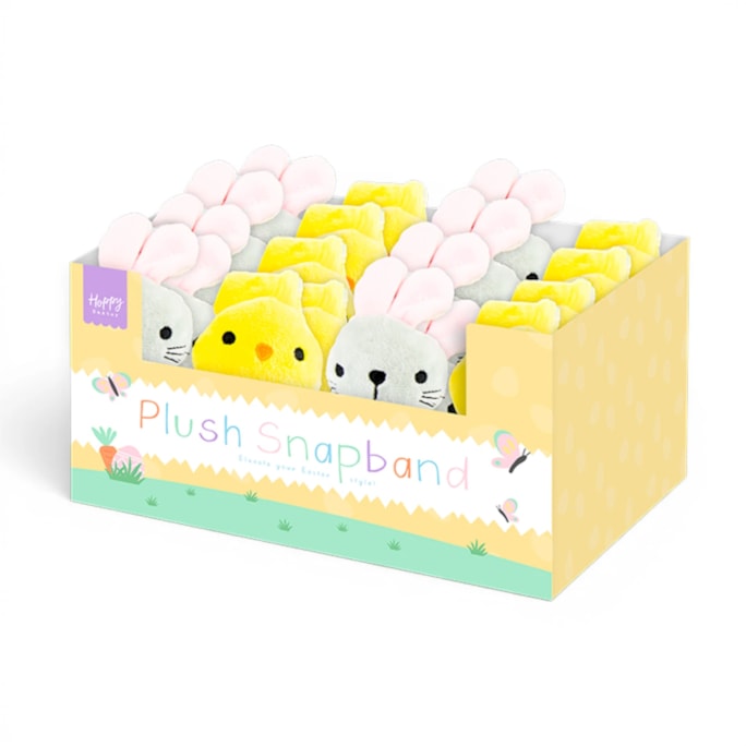 Wholesale Easter Plush Snap Band CDU | Wholesale Direct
