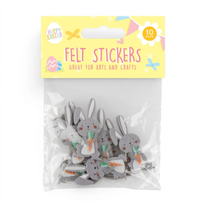 Wholesale Easter Felt Sticker 10pk | Wholesale Direct Wholesale Easter Felt Sticker 10pk | Wholesale Direct