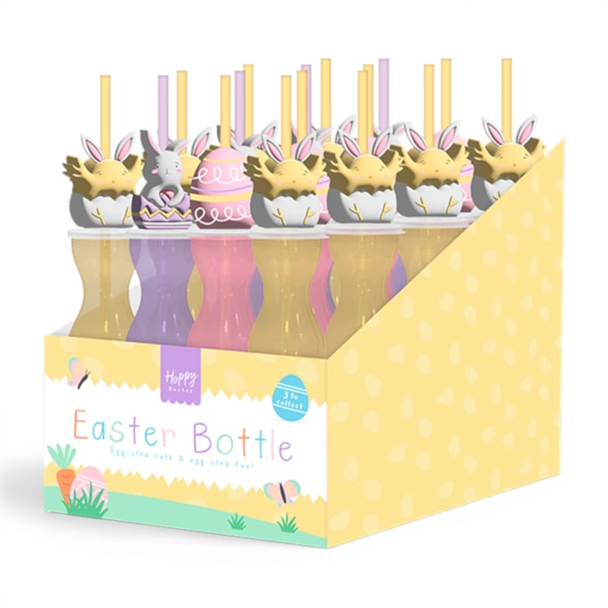Wholesale Easter Re-usable Plastic Bottle CDU | Wholesale Direct