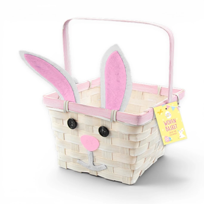 Wholesale Easter Character Woven Basket | Wholesale Direct Wholesale Easter Character Woven Basket | Wholesale Direct