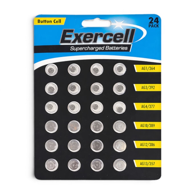 Wholesale Button Cell Batteries 24 Pack | Wholesale Direct