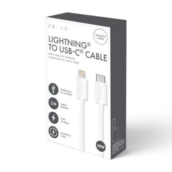 Wholesale White Lightning to Type-C 2M Cable in CDU | Wholesale Direct