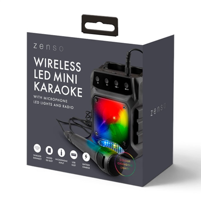 Wholesale LED Mini Karaoke with Radio | Wholesale Direct