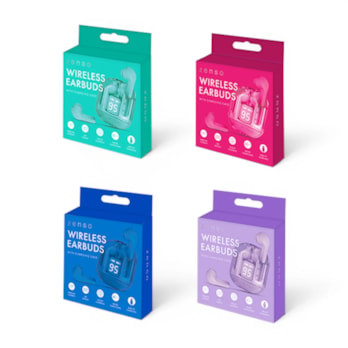 Wholesale Coloured Wireless Earbuds with Digital Screen Charging Case | Wholesale Direct Wholesale Coloured Wireless Earbuds with Digital Screen Charging Case | Wholesale Direct