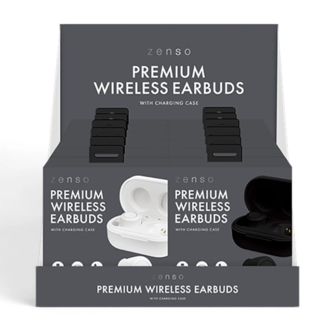 Wholesale Wireless Earbuds with Charging Case in CDU | Wholesale Direct