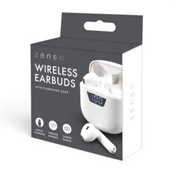 Wholesale Wireless Earbuds with Digital Screen Charging Case in CDU | Wholesale Direct Wholesale Wireless Earbuds with Digital Screen Charging Case in CDU | Wholesale Direct