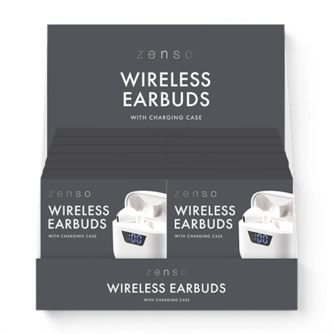 Wholesale Wireless Earbuds with Digital Screen Charging Case in CDU | Wholesale Direct Wholesale Wireless Earbuds with Digital Screen Charging Case in CDU | Wholesale Direct