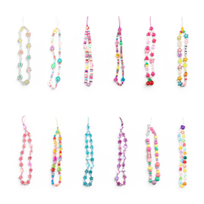Wholesale Beaded Phone Charm in CDU | Wholesale Direct