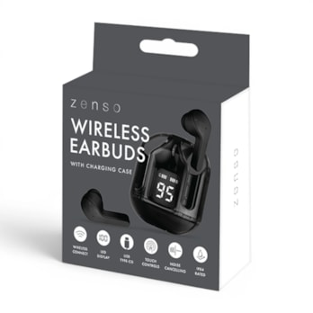 Wholesale Wireless Earbuds with Digital Screen Charging Case | Wholesale Direct