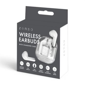 Wholesale Wireless Earbuds with Digital Screen Charging Case | Wholesale Direct