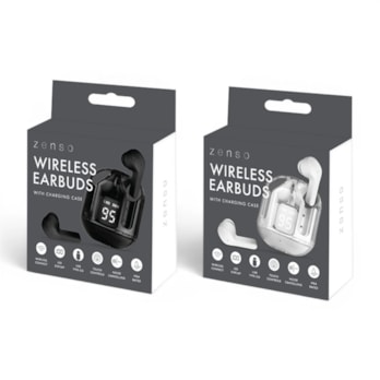Wholesale Wireless Earbuds with Digital Screen Charging Case | Wholesale Direct