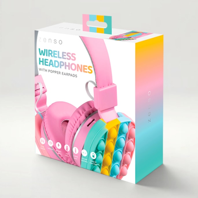 Wholesale Wireless Headphones with Poppers | Wholesale Direct Wholesale Wireless Headphones with Poppers | Wholesale Direct