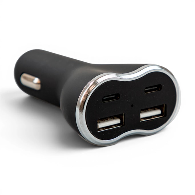 Wholesale USB/ Type-C Four Port Car Charger | Wholesale Direct