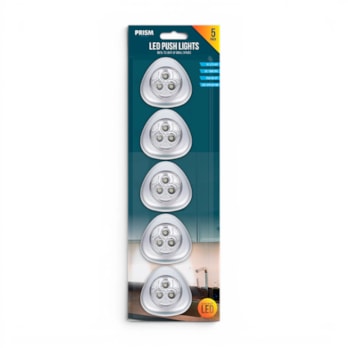 Wholesale LED Push Lights 5 Pack | Wholesale Direct
