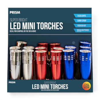 Wholesale LED Mini Torch in CDU | Wholesale Direct