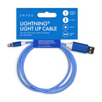 Wholesale Lightning to USB Light Up Charging Cable 1M | Wholesale Direct