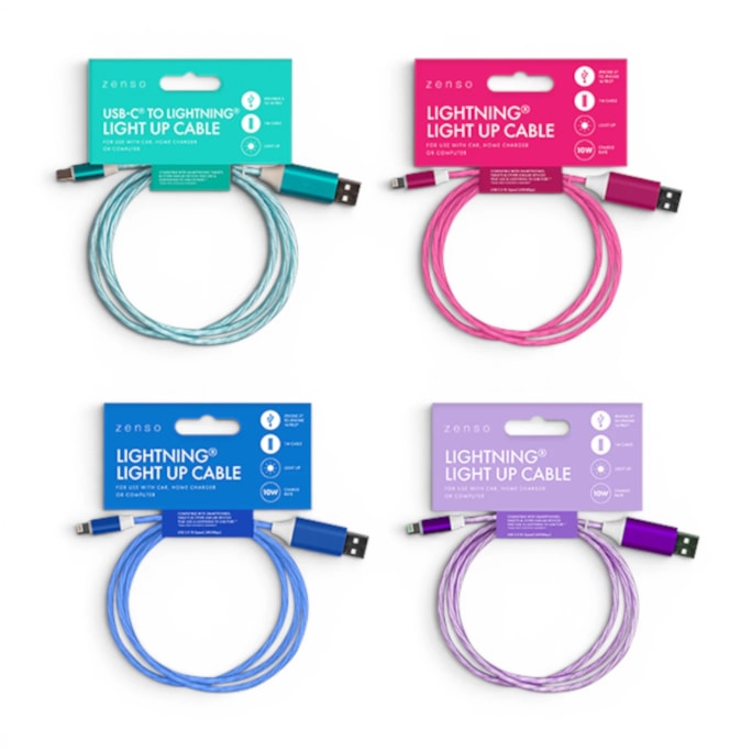 Wholesale Lightning to USB Light Up Charging Cable 1M | Wholesale Direct Wholesale Lightning to USB Light Up Charging Cable 1M | Wholesale Direct