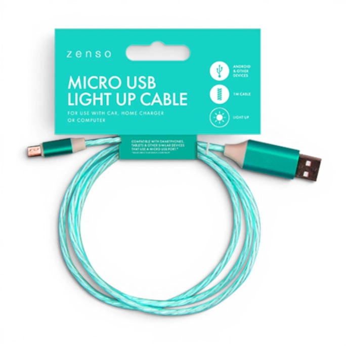 Wholesale Micro to USB Light Up Charging Cable 1M | Wholesale Direct Wholesale Micro to USB Light Up Charging Cable 1M | Wholesale Direct