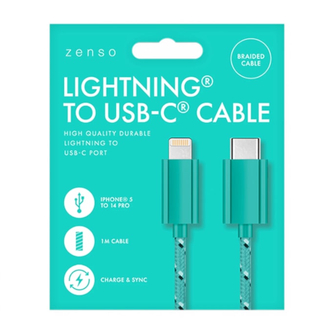 Wholesale Lightning to Type-C Braided Cable 1M | Wholesale Direct