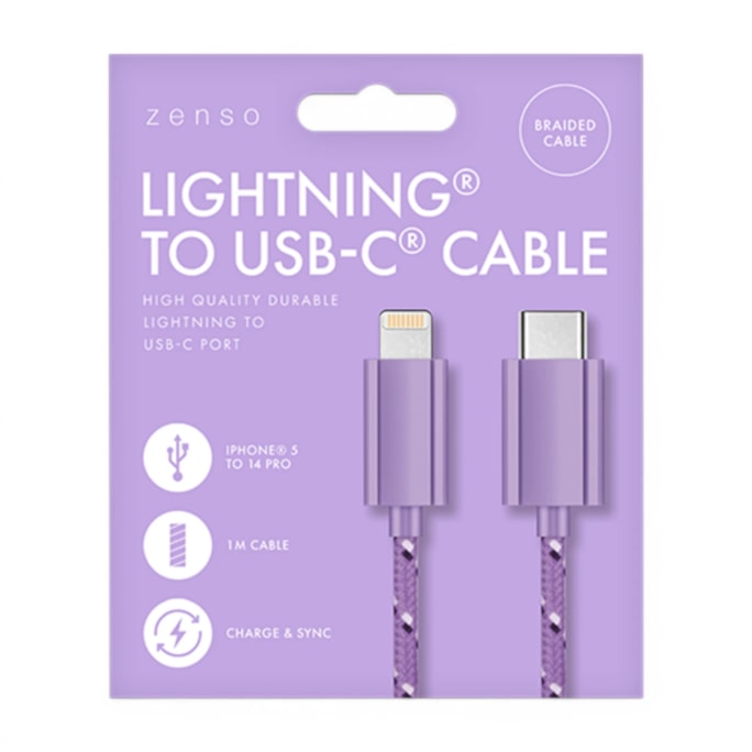Wholesale Lightning to Type-C Braided Cable 1M | Wholesale Direct Wholesale Lightning to Type-C Braided Cable 1M | Wholesale Direct