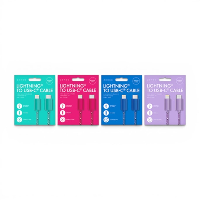 Wholesale Lightning to Type-C Braided Cable 1M | Wholesale Direct