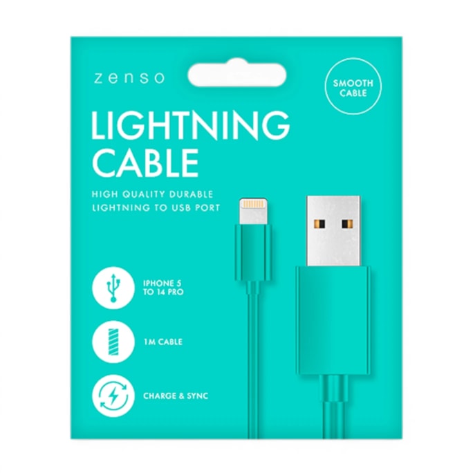 Wholesale Lightning to USB Coloured Cable 1M | Wholesale Direct