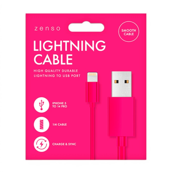 Wholesale Lightning to USB Coloured Cable 1M | Wholesale Direct