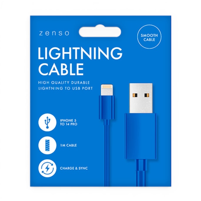 Wholesale Lightning to USB Coloured Cable 1M | Wholesale Direct