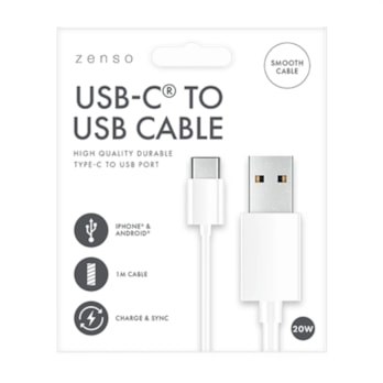 Wholesale Type-C to USB White Cable 1M | Wholesale Direct Wholesale Type-C to USB White Cable 1M | Wholesale Direct
