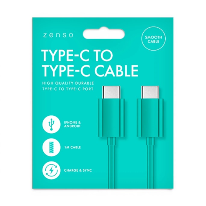 Wholesale Type-C to Type-C Coloured Cable 1M | Wholesale Direct