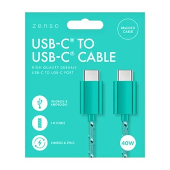 Wholesale Type-C to Type-C Braided Cable 1M | Wholesale Direct