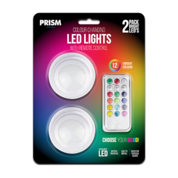 Wholesale LED Colour Changing Lights 2 Pack in CDU | Wholesale Direct