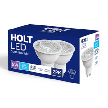 Wholesale LED Spotlight 5W GU10 Daylight 2pk | Wholesale Direct