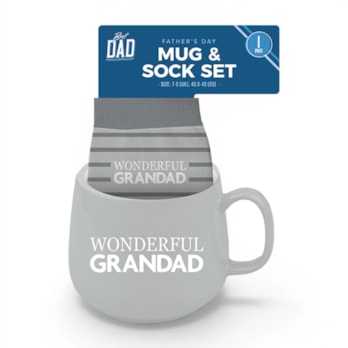 Wholesale Grandad's Mug & Sock Set | Wholesale Direct Wholesale Grandad's Mug & Sock Set | Wholesale Direct
