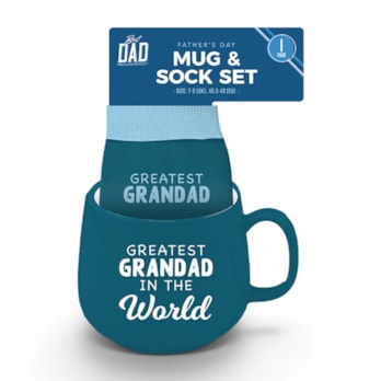 Wholesale Grandad's Mug & Sock Set | Wholesale Direct