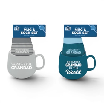 Wholesale Grandad's Mug & Sock Set | Wholesale Direct