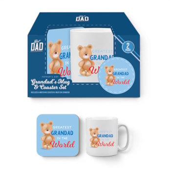 Wholesale Grandad's Mug & Coaster Duo Set | Wholesale Direct