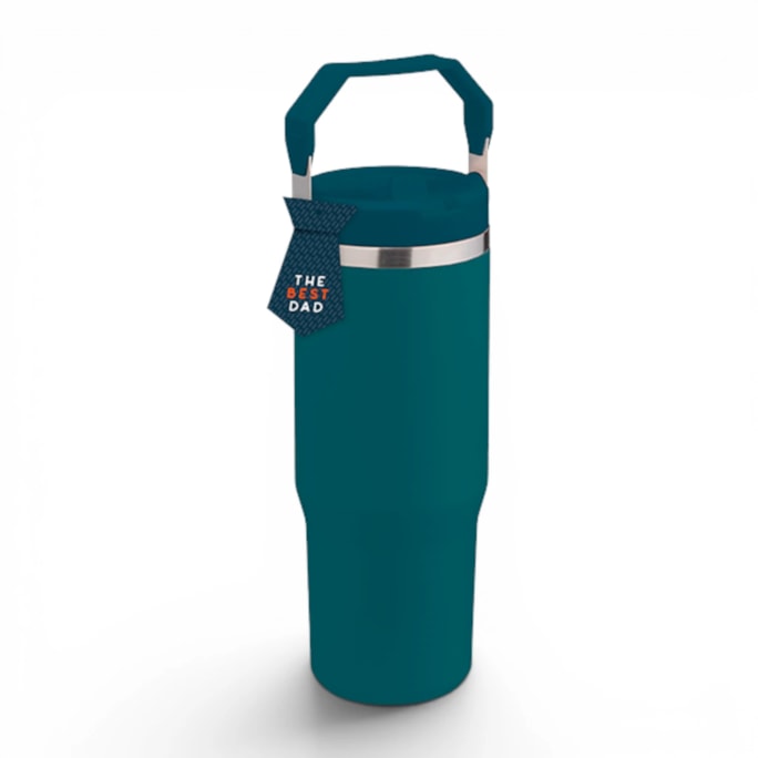 Wholesale Father's Day Double Walled Tumbler With Flip Straw And Handle 890ML | Wholesale Direct Wholesale Father's Day Double Walled Tumbler With Flip Straw And Handle 890ML | Wholesale Direct