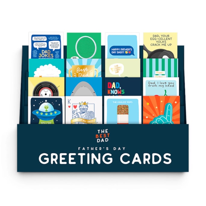 Wholesale Father's Day Mixed Cards CDU | Wholesale Direct Wholesale Father's Day Mixed Cards CDU | Wholesale Direct