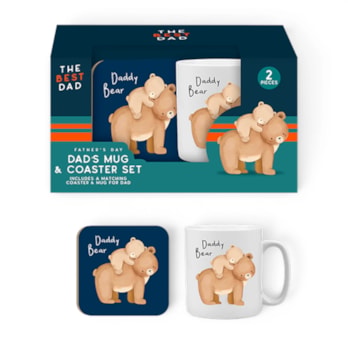 Wholesale Father's Day Mug & Coaster Duo Set | Wholesale Direct