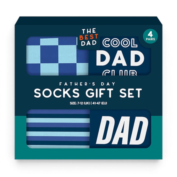 Wholesale Father's Day Dad socks Gift Set 4 Pack | Wholesale Direct Wholesale Father's Day Dad socks Gift Set 4 Pack | Wholesale Direct
